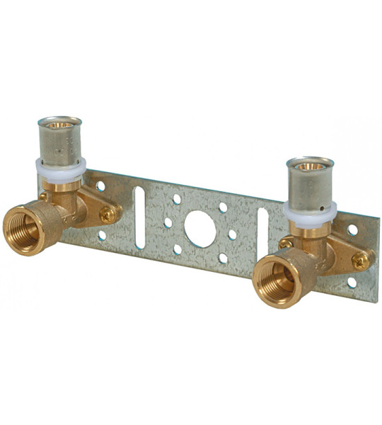 Монтажный комплект с планкой и двумя водорозетками Giacomini RM139K