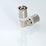 Пресс-тройник Giacomini RM156K 16x16x16 с пластиковым фиксатором